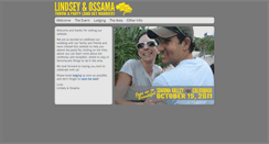 Desktop Screenshot of lindseyandossama.com